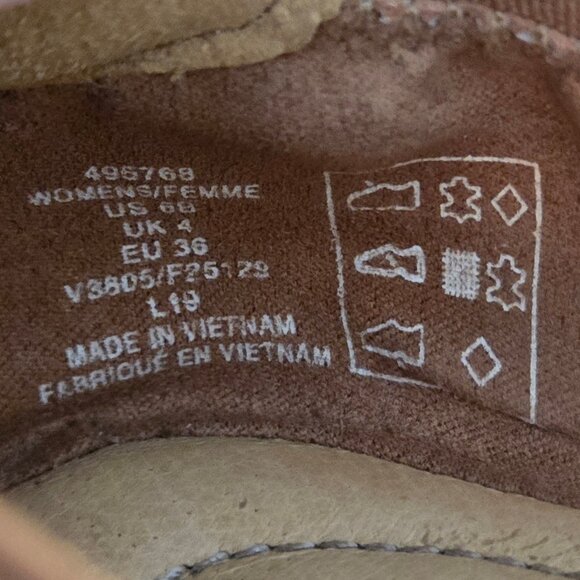 Lands' End Tan Slip On Ballet Flats - Picture 6 of 8